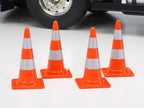 Tamiya Road Cones and Tools RC Accessory Set 1/14 Scale (2)