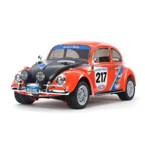 Tamiya 58650 RC Kit: 1/10 4WD Volkswagen Beetle Rally (MF-01X)