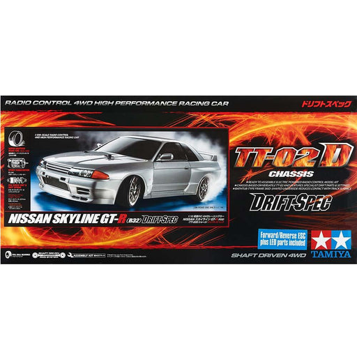 Tamiya 58651 Skyline GT-R (R32) (TT-02D) - Hobby City NZ