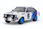 Tamiya 58687 RC Kit: 1/10 4WD Ford Escort Mk II Rally (MF-01X) - Pre-painted White (8324797071597)