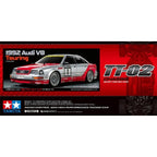 Tamiya 1992 Audi V8 (TT-02) RC Touring Car Kit 1/10 Scale