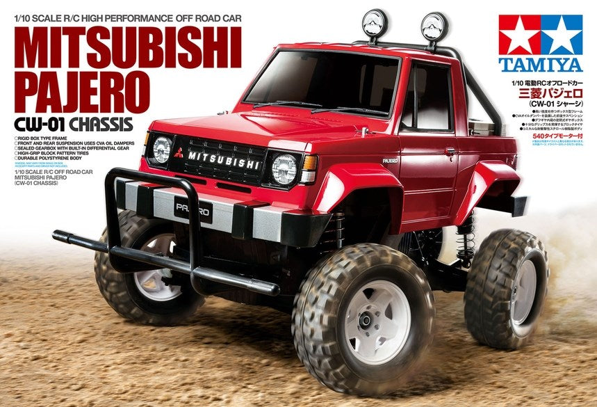 Tamiya Mitsubishi Pajero (CW-01) RC Monster Truck 1/12 Scale