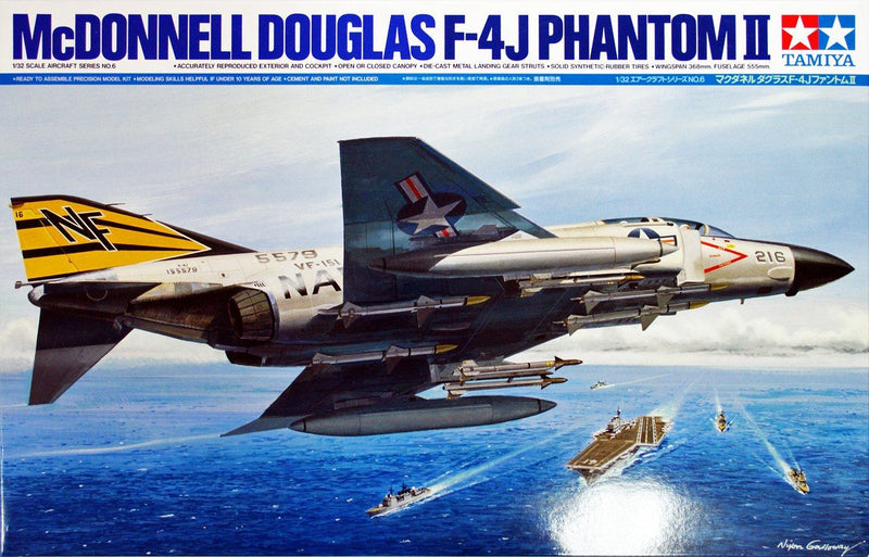 Tamiya 60306 1/32 F-4J Phantom II - Hobby City NZ (6660638408753)