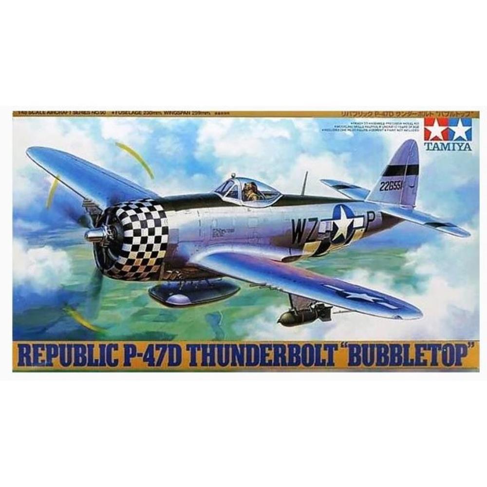 Tamiya 61090 1/48 P-47D Thunderbolt Bubbletop (8278132949229)