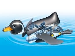 Tamiya 70259 Walking & Swimming Penguin (8649073950957)