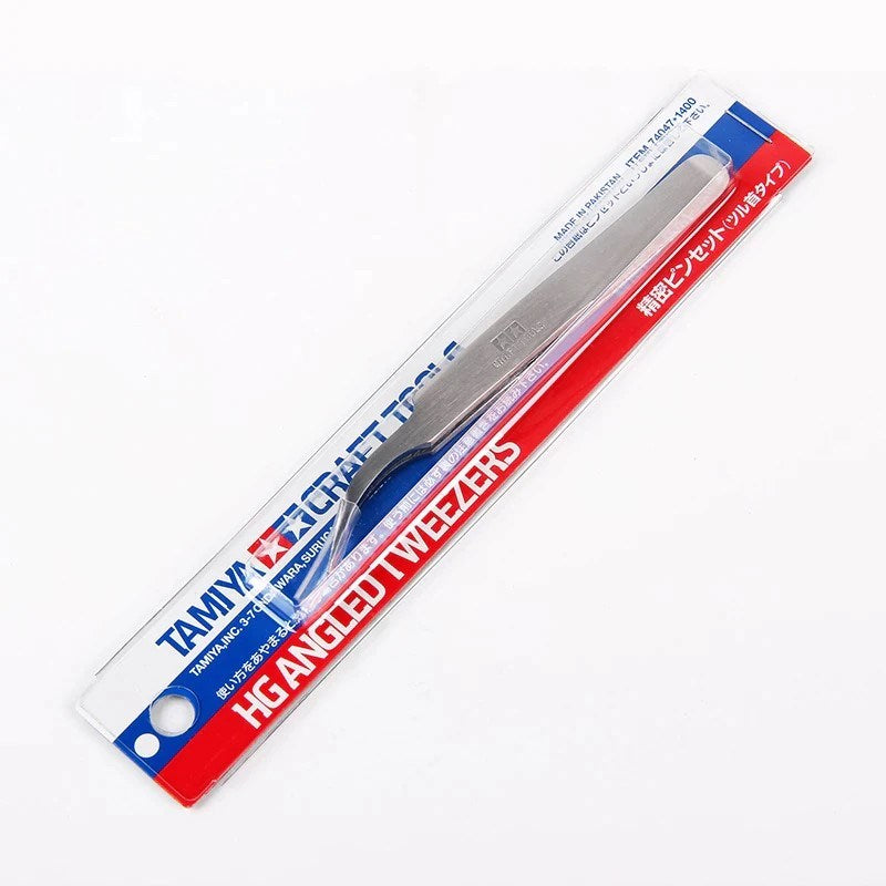 Tamiya 74047 HG Angled Tweezers Tamiya Craft Tools Series no.47
