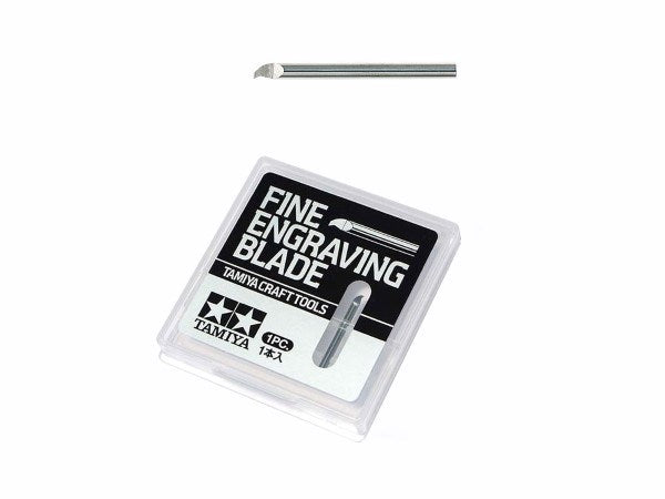 Tamiya 74147 Fine Engraving Blade 0.4mm (1pc) (7650691514605)