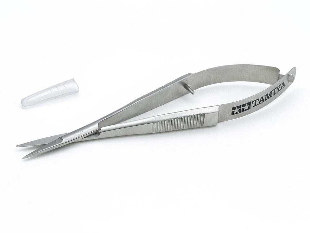 Tamiya 74157 HG Tweezer Grip Scissors (7654700155117)
