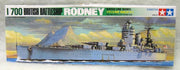 Tamiya 77502 1/700 Rodney British Battleship (8324644012269)