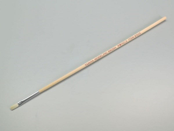 Tamiya 87015 Flat Brush No. 0 (7461512577261)