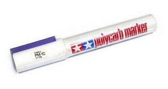 Tamiya 88010 PAINT PEN POLYCARB PURPLE (8324635295981)