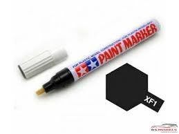 Tamiya 89301 PAINT PEN FLAT BLACK XF1 (8324635492589)