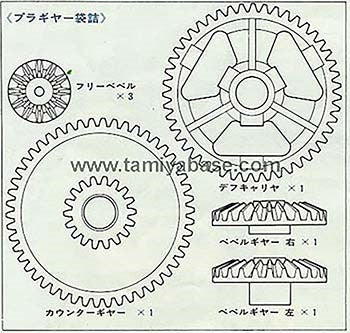 Tamiya 19335016 Fox gear bag set (8941175275757)