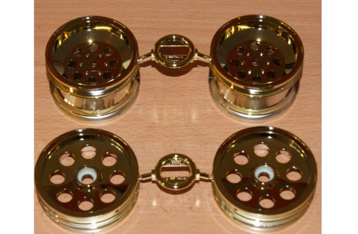 Tamiya 9335696 Wheel Set Bag - Metallic Gold (Novafox) - Hobby City NZ