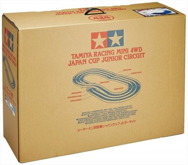 Tamiya 94892 Mini 4WD 3 Lane J-Cup Junior Circuit (Red/White/Blue) (8324622975213)
