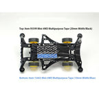 Tamiya 95599 Mini 4WD Multipurpose Tape 20mm (Black) (8278333128941)