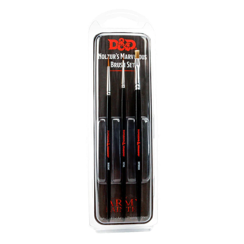 Army Painter 75003 D&D Nolzurs Marvelous Brush Set (8964630675693)