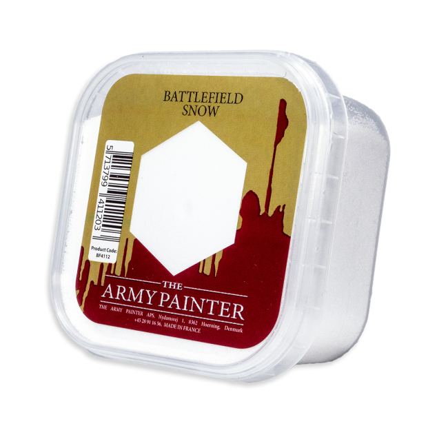 Army Painter BF4112 Basing: Battlefield Snow (8964630839533)