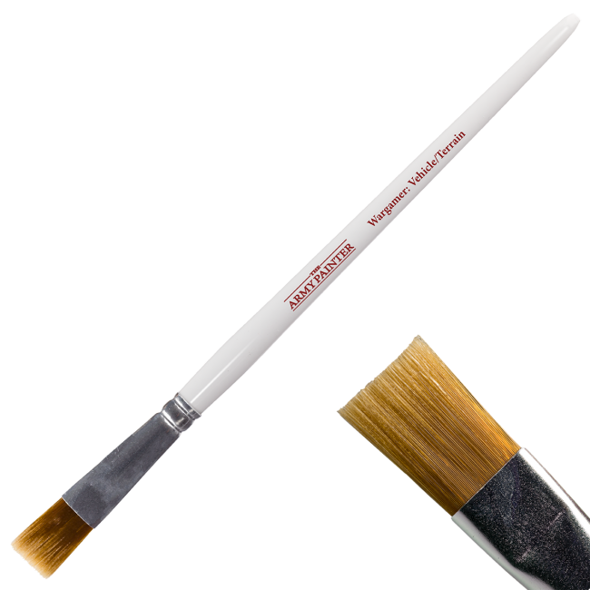 Army Painter BR7011 Wargamer Brush - Vehicle / Terrain - Hobby City NZ (8964631953645)