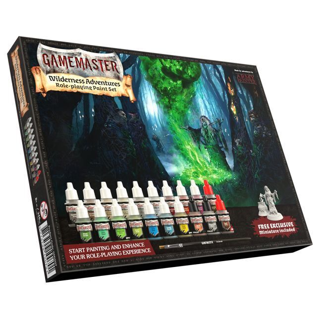 Army Painter GM1007 GameMaster: Wilderness Adventures Paint Set - Hobby City NZ (8964633886957)
