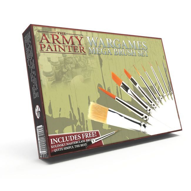 Army Painter ST5113 Mega Brush Set (box) (8964634869997)