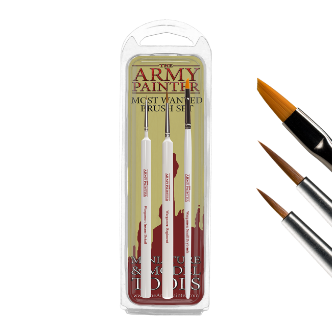 Army Painter TL5043 Most Wanted Brush Set (8964635492589)