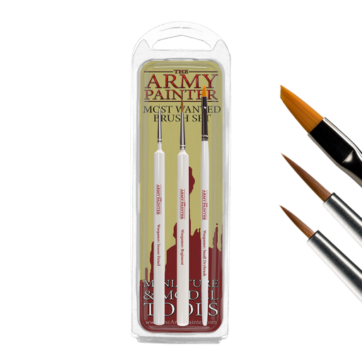 Army Painter TL5043 Most Wanted Brush Set - Hobby City NZ (8964635492589)
