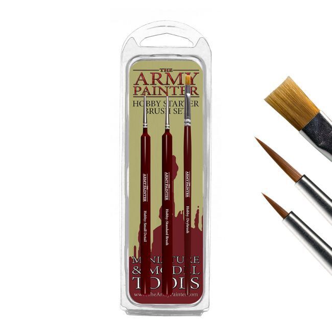 Army Painter TL5044 Hobby Starter Brush Set (8964635525357)