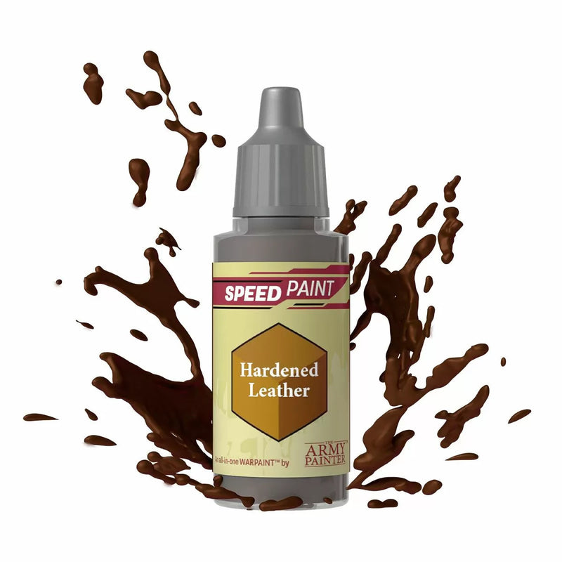 Army Painter WP2023 Speedpaint: Hardened Leather - 18ml Acrylic Paint - Hobby City NZ (8964636803309)
