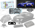 Team C Nissan GTR R33 190mm Wide Calsonic Decal Sheet RC Car Body 1/10 Scale
