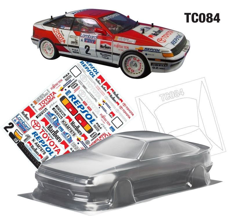 Team C Toyota Celica GT-Four ST165 190mm RC Car Body 1/10 Scale