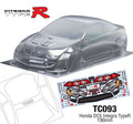 Team C Honda DC5 Integra Type R 190mm RC Car Body 1/10 Scale
