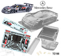 Team C TC198-D 1/10 Mercedes-Benz CLK GTR 1998 190mm D2 Decal Sheet (8319242830061)