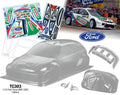 Team C Ford Focus WRC 2003 190mm Castrol Decal RC Car Body 1/10 Scale