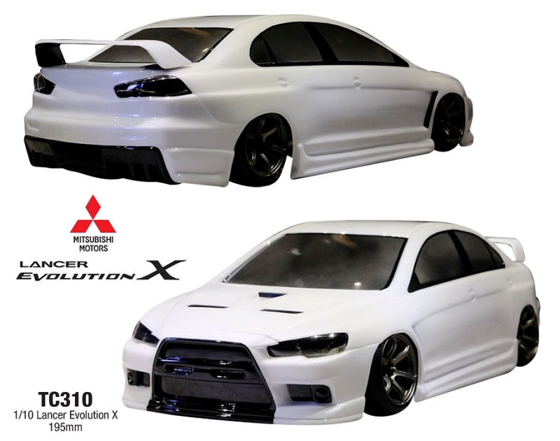 Team C TC310 1/10 Lancer Evcolution X 195mm Wide (8319243190509)