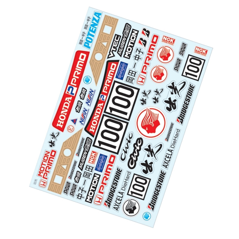 Team C TC901 Honda sticker (A4) (8446601887981)