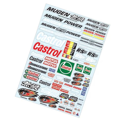 Team C TC904 1/10 Castrol Sticker (A4) - Hobby City NZ (8446601920749)