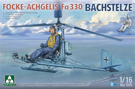 Takom 1015 1/16 Focke-Achgelis Fa 330 Bachstelze - Hobby City NZ (8967472644333)