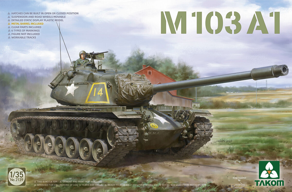 Takom 2139 1/35 M103 A1 (8967473168621)