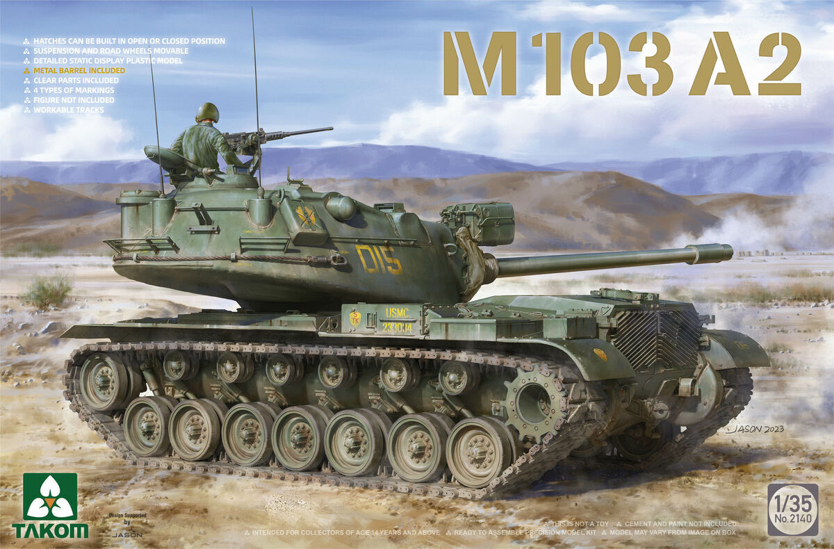 Takom 2140 1/35 M103 A2 (8967473201389)