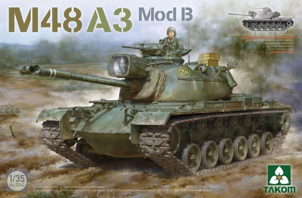 Takom 2162 1/35 M48A3 Mod B (8967473922285)