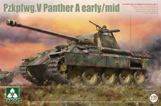 Takom 2175 1/35 Pzkpfwg.V Panther A Early/Mid - Hobby City NZ (8967474315501)