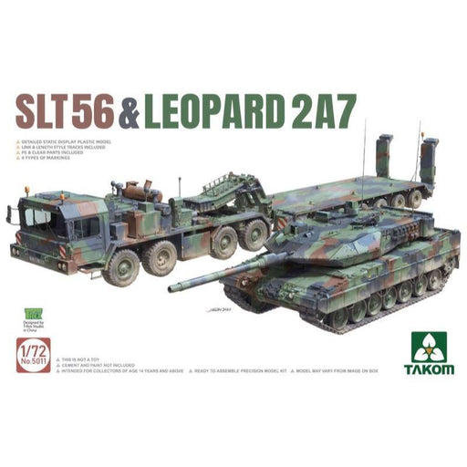 Takom 5011 1/72 SLT56 & LEOPARD 2A7 - Hobby City NZ (8967474675949)
