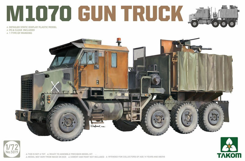 Takom 5019 1/72 M1070 Gun Truck - Hobby City NZ (8967474905325)