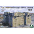 Takom 6005 1/350 Flak Tower IV Heiligengeistfeld G Tower (8967475101933)