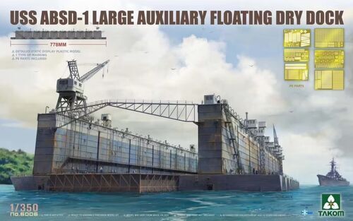 Takom 6006 1/350 USS ABSD-1 Large Auxiliary Floating Dry Dock - Hobby City NZ (8967475134701)