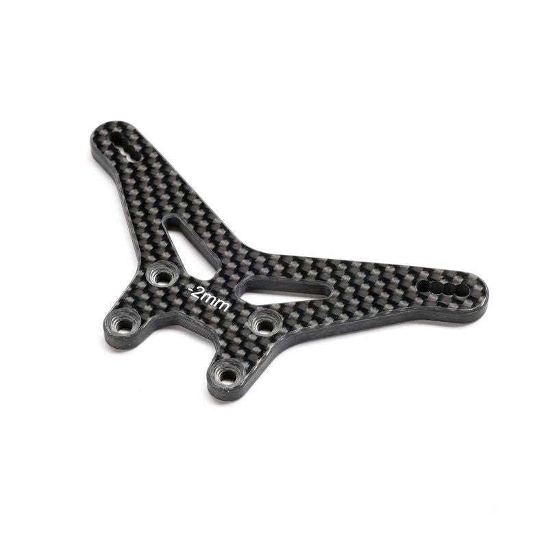 Losi TLR-1078 Rear Tower, Carbon, -2: 22X (9255889600749)