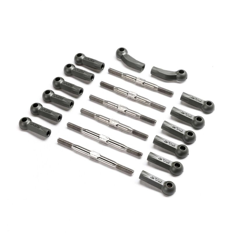 Losi HD Kit Titanium 22X RC Turnbuckle Kit