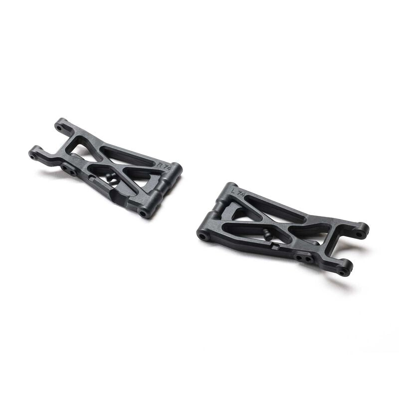 Losi TLR-1083 Rear Arm Set, Narrow (74mm), Stiffezel: 22X (9255889797357)