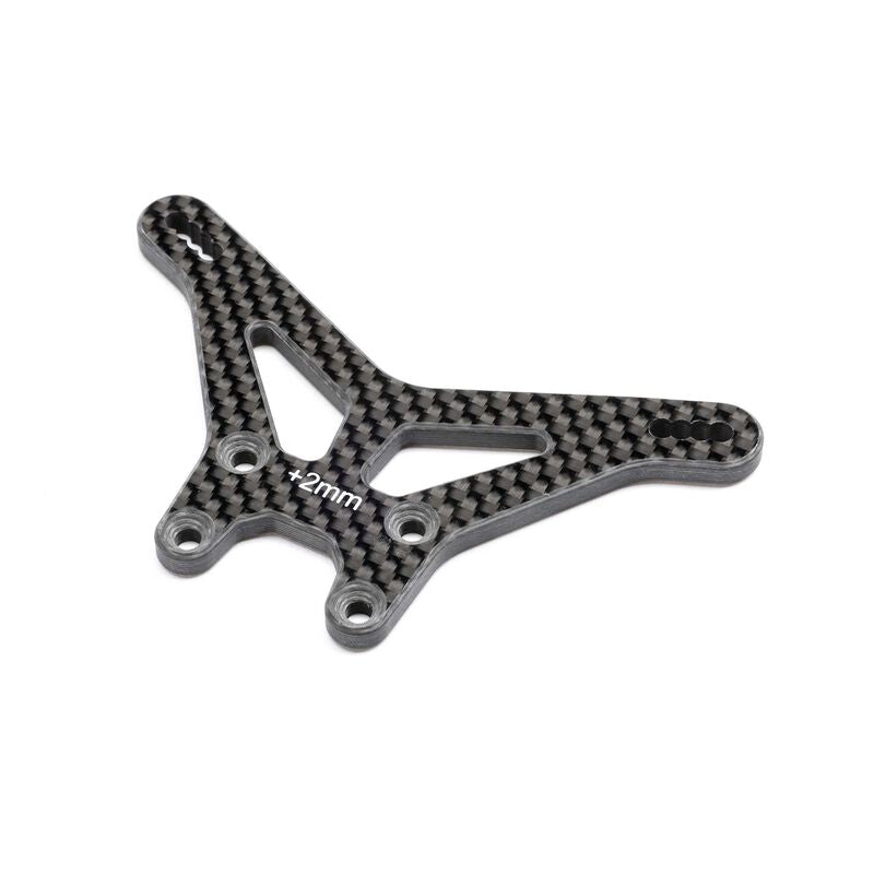 Losi Rear Tower Carbon +2 22X RC Car Part